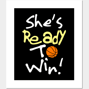 She's Ready To Win! Posters and Art